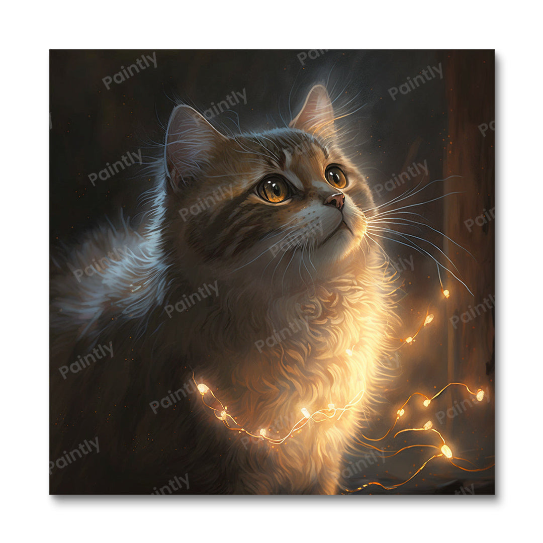 Pixy Light Cat II (Diamond Painting) – Diamond Painting Canada