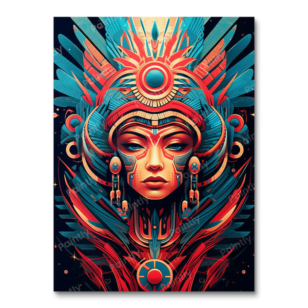 Psychedelic Deity II (Diamond Painting)