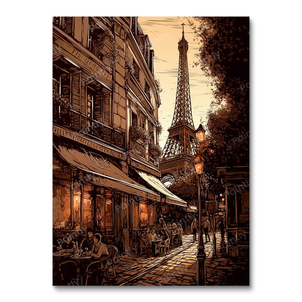 French Caf������ Flair (Diamond Painting)