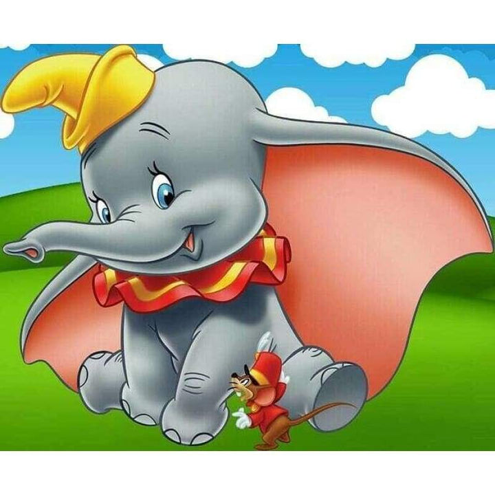 Dumbo 04 - 40 x 50cm Full Drill - NEEDLEWORK KITS