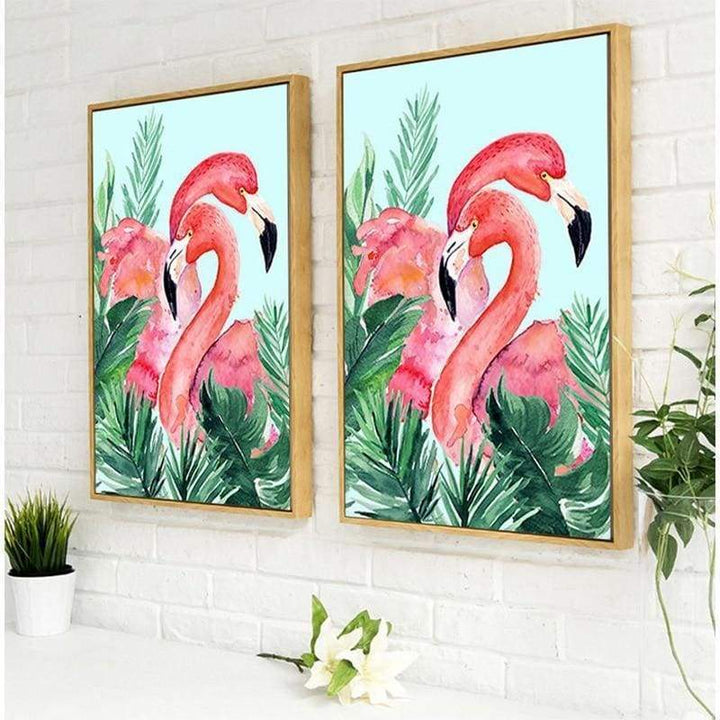 Full Drill - Flamingo Diamond Painting Kits NA00375 - NEEDLEWORK KITS