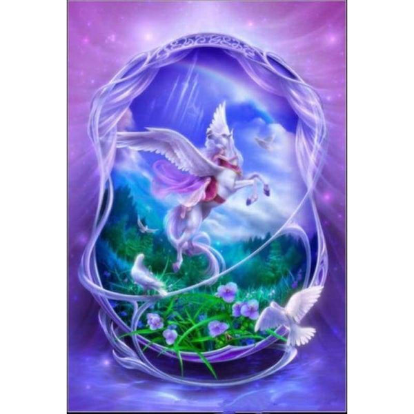 New Bedazzled Fantasy Mystical Full Drill - 5D Diy Diamond Painting Kits VM9851 - NEEDLEWORK KITS