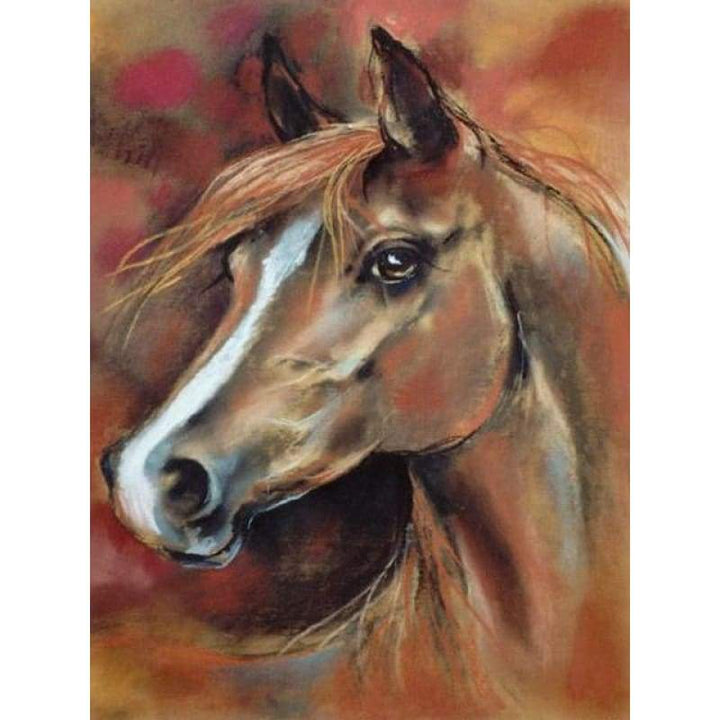 2019 New Hot Sale Full Square Diamond Horse Cross Stitch Kits VM20015 - NEEDLEWORK KITS