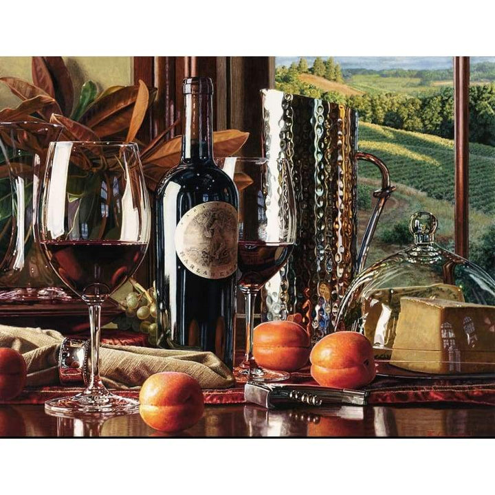 New Hot Sale Wine Pattern Diamond Painting  Kits VM9988 - NEEDLEWORK KITS