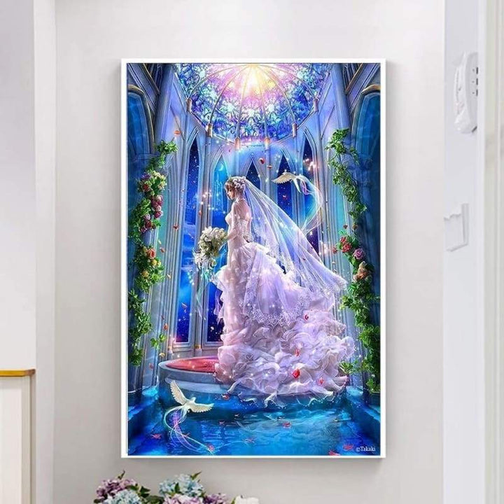 Special Dream Wall Decor Pictures Full Drill - 5D Diy Diamond Painting Kits VM9510 - NEEDLEWORK KITS