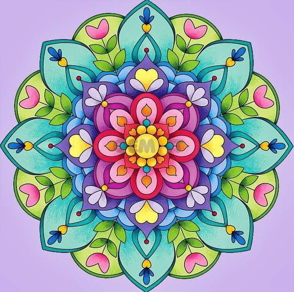 Mandala pattern. Full Drill Diamond Painting Abstract - NEEDLEWORK KITS