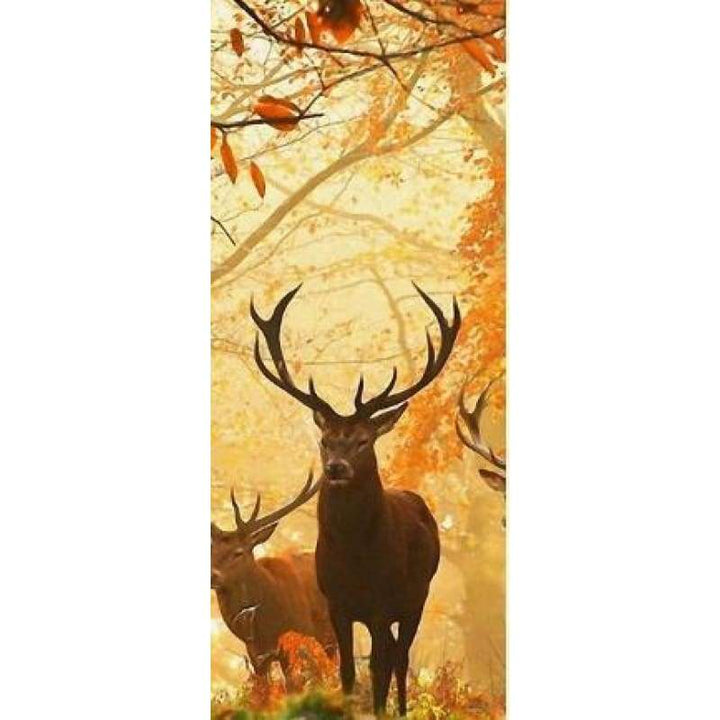 Full Drill - 5D DIY Diamond Painting Kits Autumn Beautiful Animal Deers - NEEDLEWORK KITS