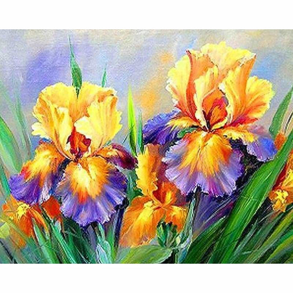 Full Drill - 5D Diamond Painting Kits Beautiful Flowers - 3