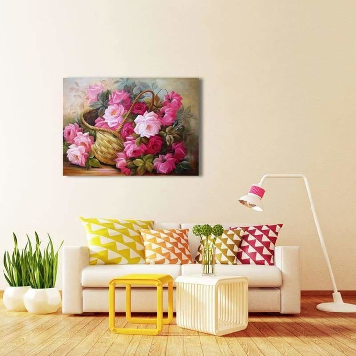 Full Drill - 5D Diamond Painting Kits Colorful Flowers In 