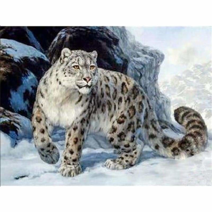 Full Drill - 5D DIY Diamond Painting Kits Animal Leopard 