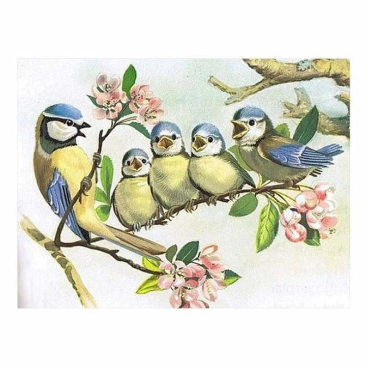 Full Drill - 5D DIY Diamond Painting Kits Artistic Bird 