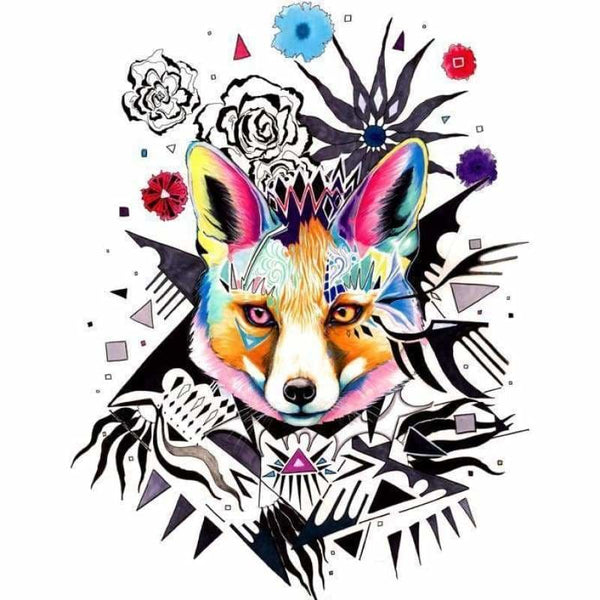 Full Drill - 5D DIY Diamond Painting Kits Artistic Wolf - 3