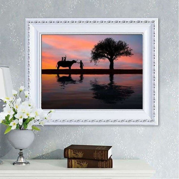 Full Drill - 5D DIY Diamond Painting Kits Beautiful Evening 