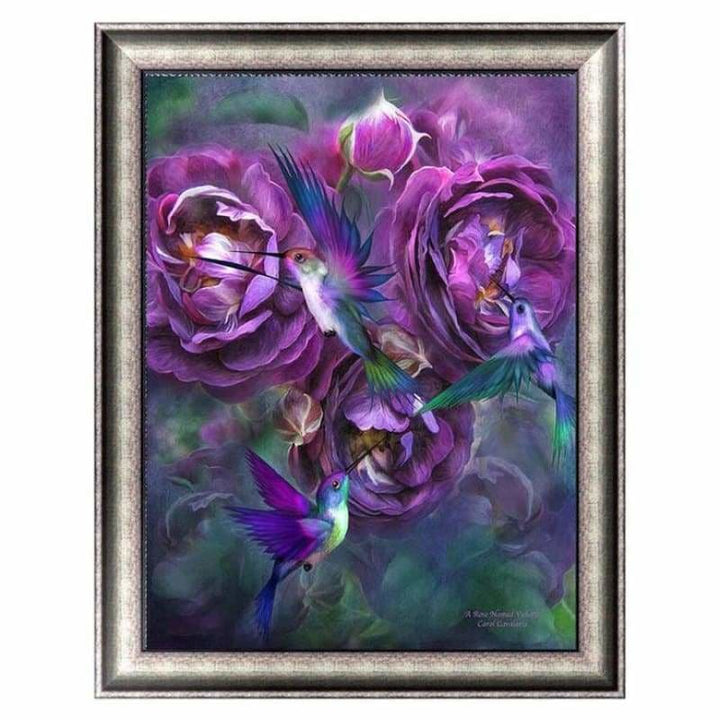 Full Drill - 5D DIY Diamond Painting Kits Beautiful Flowers 