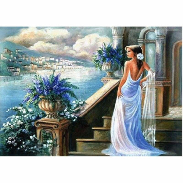 Full Drill - 5D DIY Diamond Painting Kits Beautiful Girl 