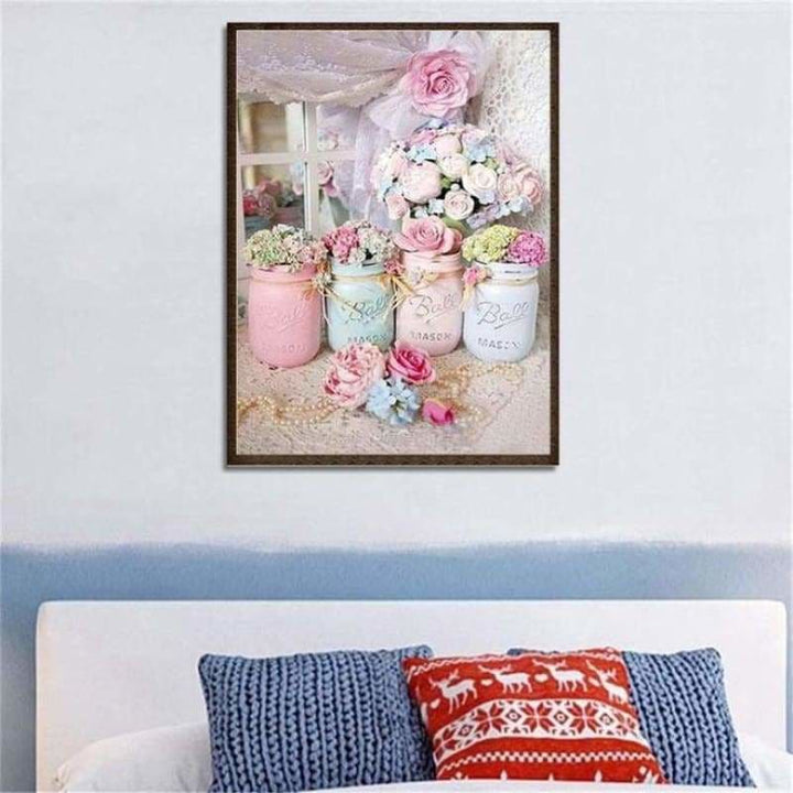 Full Drill - 5D DIY Diamond Painting Kits Beautiful Jar 