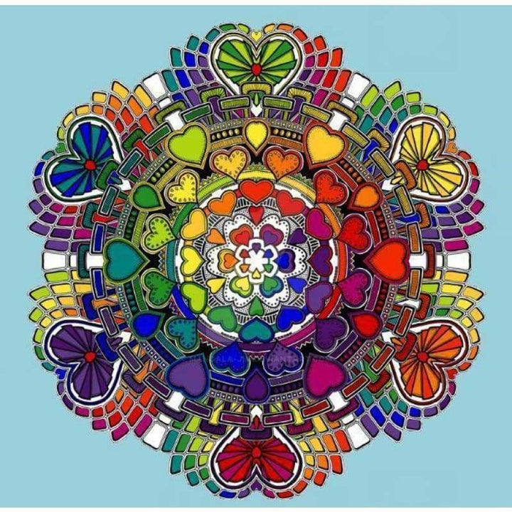 Full Drill - 5D DIY Diamond Painting Kits Beautiful Mandala