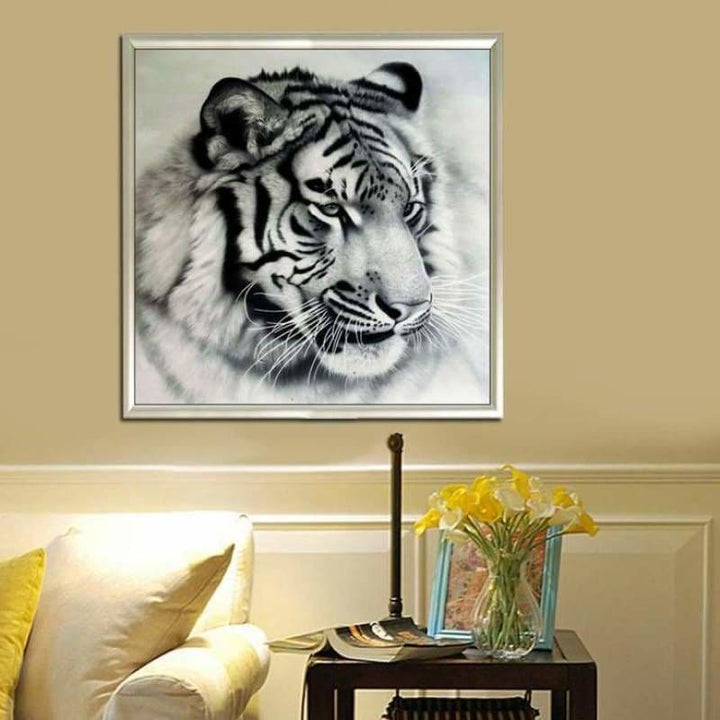 Full Drill - 5D DIY Diamond Painting Kits Black And White 