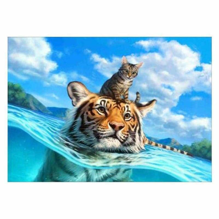 Full Drill - 5D DIY Diamond Painting Kits Cartoon Animal 