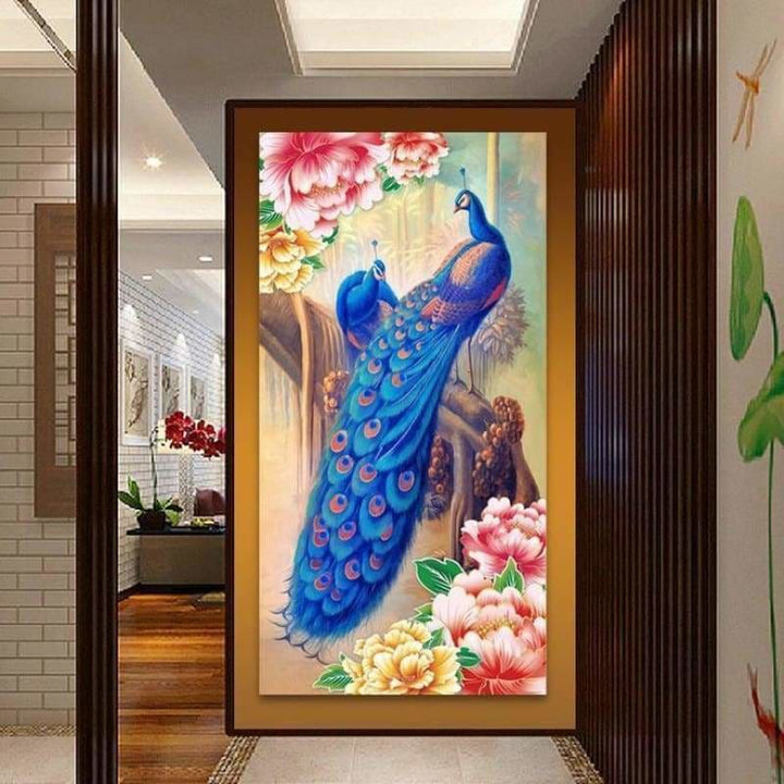 Full Drill - 5D DIY Diamond Painting Kits Cartoon Blue 