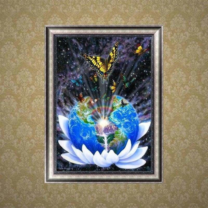 Full Drill - 5D DIY Diamond Painting Kits Cartoon Butterfly 