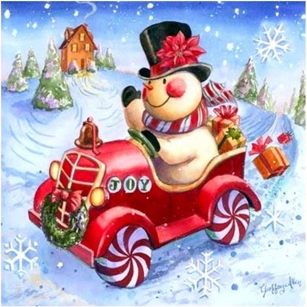 Full Drill - 5D DIY Diamond Painting Kits Cartoon Christmas 