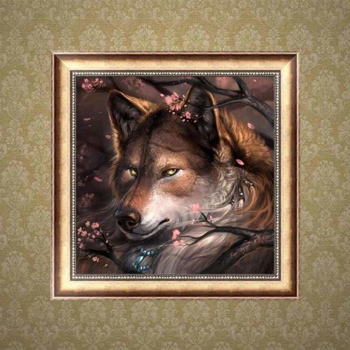 Full Drill - 5D DIY Diamond Painting Kits Cartoon Cool Wolf