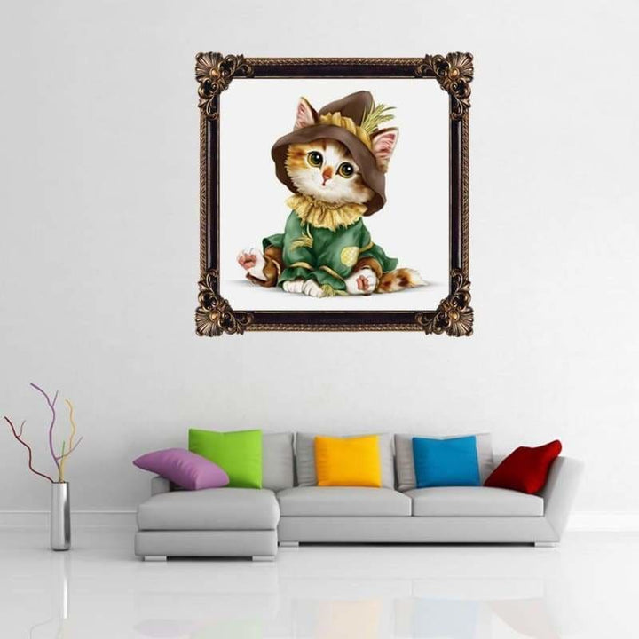 Full Drill - 5D DIY Diamond Painting Kits Cartoon Cute Cat