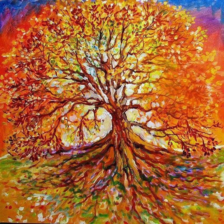 Full Drill - 5D DIY Diamond Painting Kits Cartoon Dream Tree