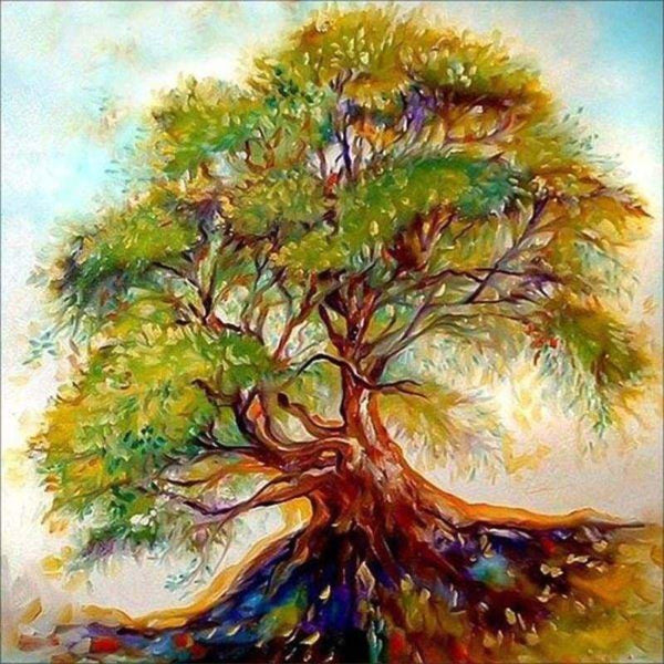 Full Drill - 5D DIY Diamond Painting Kits Cartoon Dream Tree