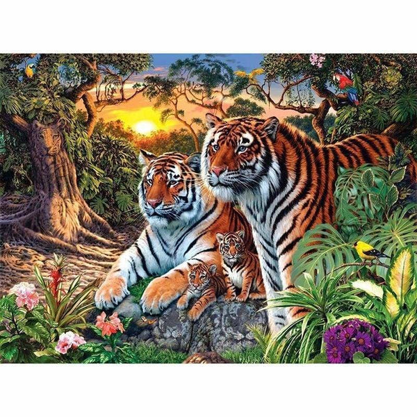 Full Drill - 5D DIY Diamond Painting Kits Cartoon Forest 