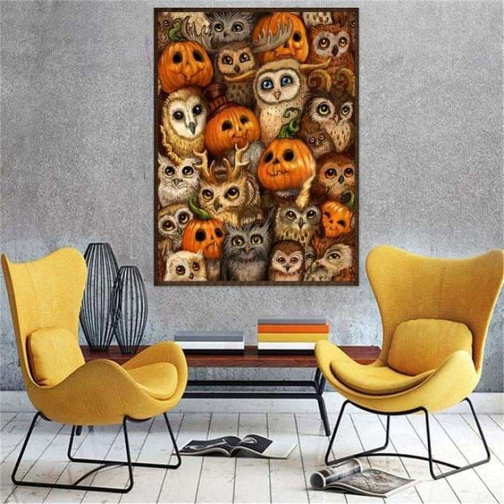 Full Drill - 5D DIY Diamond Painting Kits Cartoon Halloween 