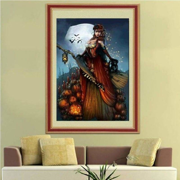 Full Drill - 5D DIY Diamond Painting Kits Cartoon Halloween 