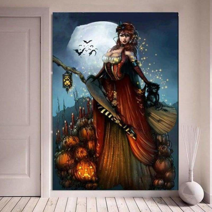 Full Drill - 5D DIY Diamond Painting Kits Cartoon Halloween 