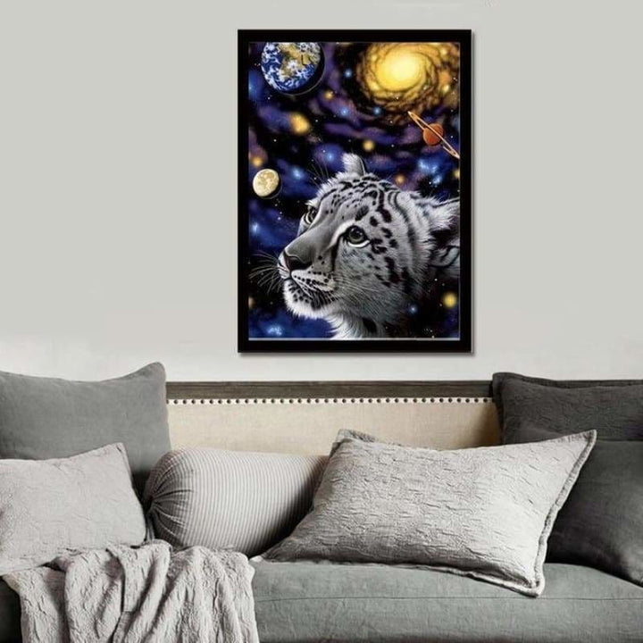 Full Drill - 5D DIY Diamond Painting Kits Cartoon Tiger 