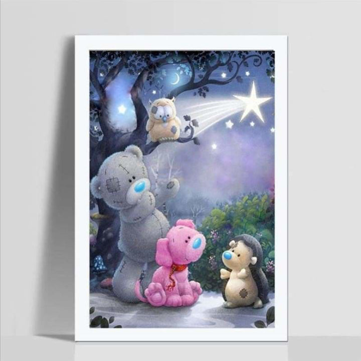 Full Drill - 5D DIY Diamond Painting Kits Cartoon Warm Cute 