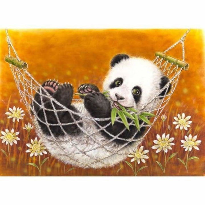 Full Drill - 5D DIY Diamond Painting Kits Catoon Panda 