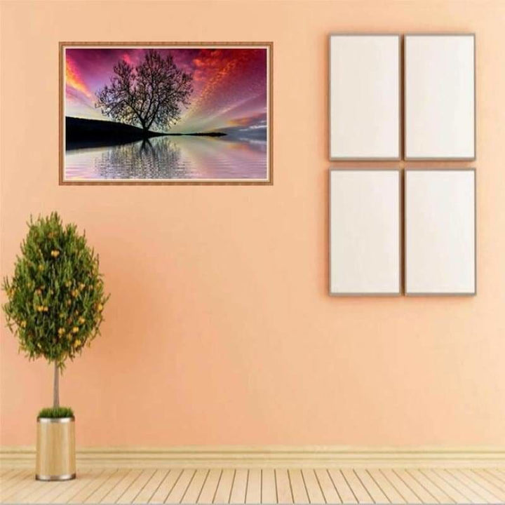 Full Drill - 5D DIY Diamond Painting Kits Charming Tree With