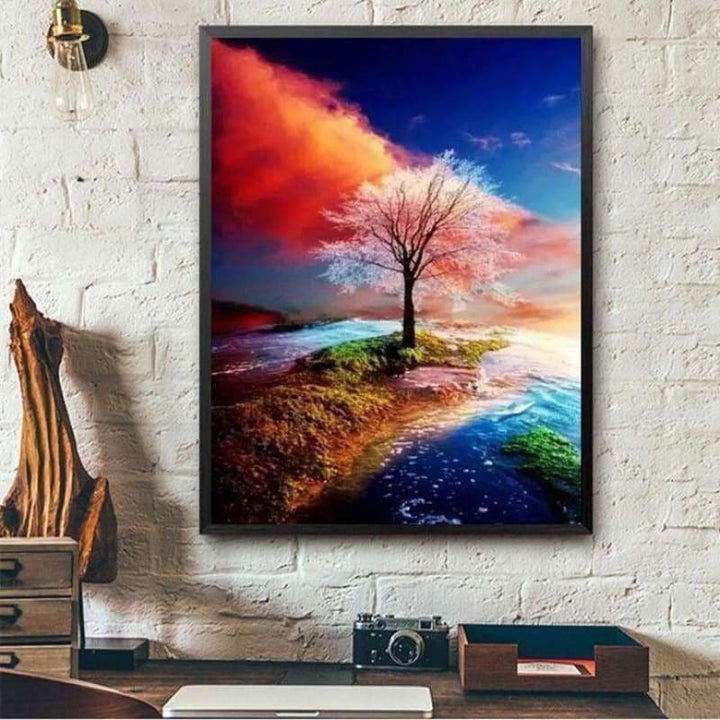 Full Drill - 5D DIY Diamond Painting Kits Chic Tree 