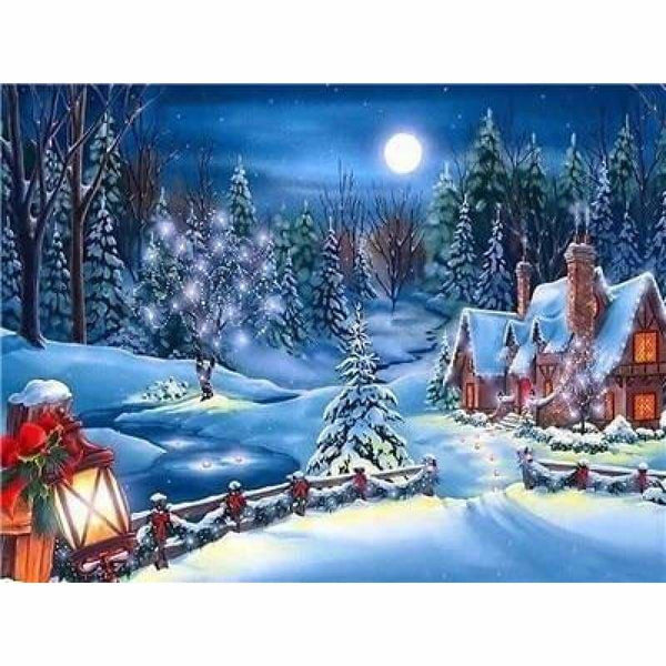 Full Drill - 5D DIY Diamond Painting Kits Christmas Winter 