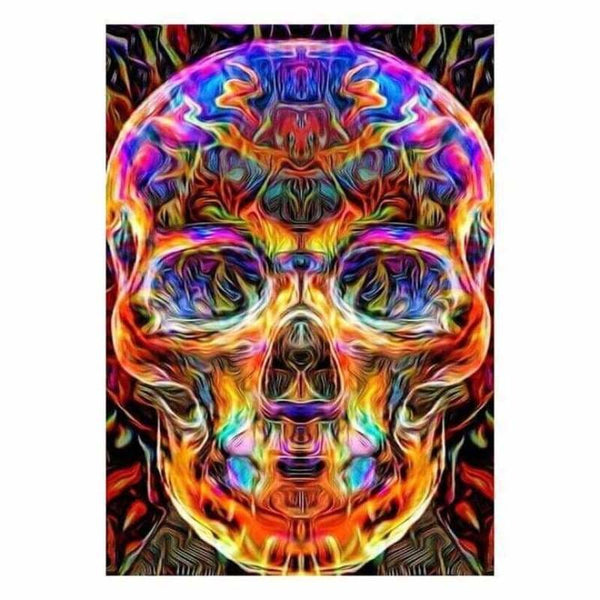 Full Drill - 5D DIY Diamond Painting Kits Colorful Fire 