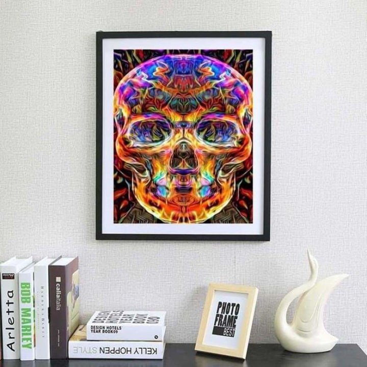 Full Drill - 5D DIY Diamond Painting Kits Colorful Fire 
