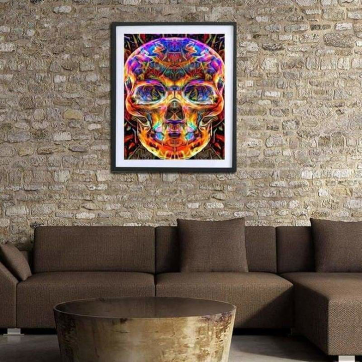 Full Drill - 5D DIY Diamond Painting Kits Colorful Fire 