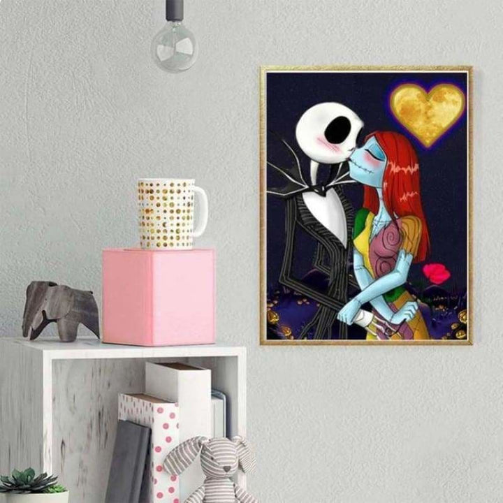 Full Drill - 5D DIY Diamond Painting Kits Cute Cartoon Skull