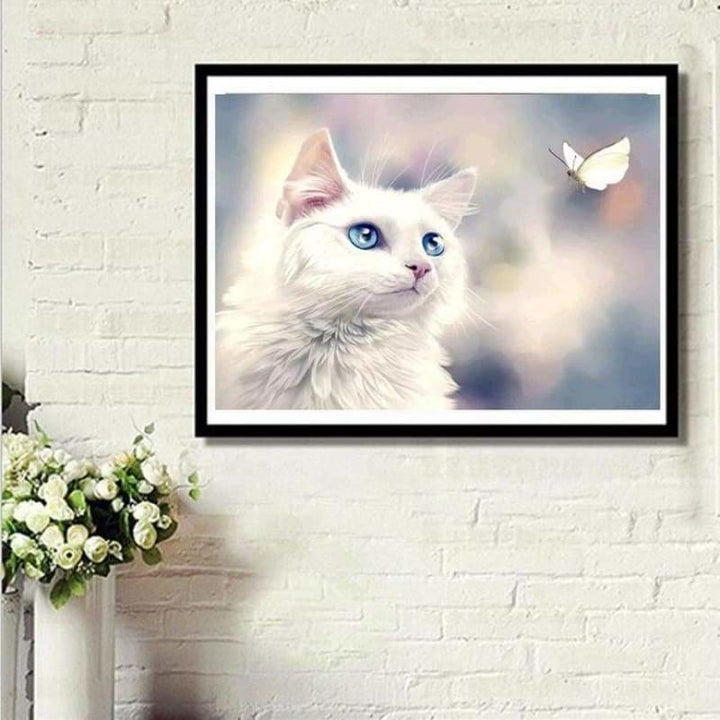 Full Drill - 5D DIY Diamond Painting Kits Cute Pet Cat - 3