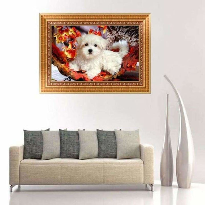 Full Drill - 5D DIY Diamond Painting Kits Cute Pet Dog - 3