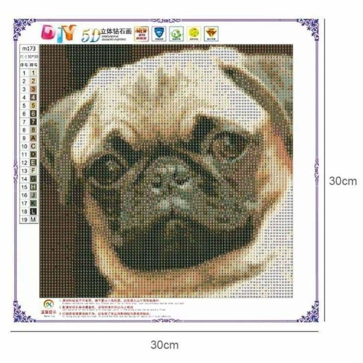 Full Drill - 5D DIY Diamond Painting Kits Cute Pet Dog