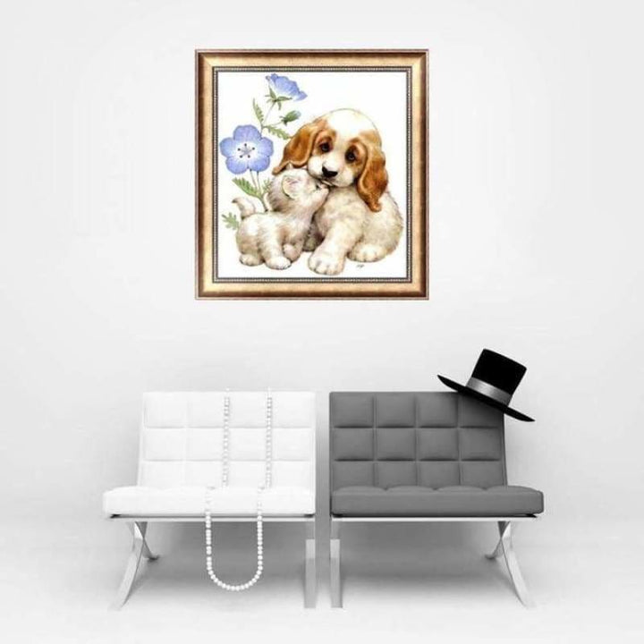 Full Drill - 5D DIY Diamond Painting Kits Cute Pet Dog Cat 