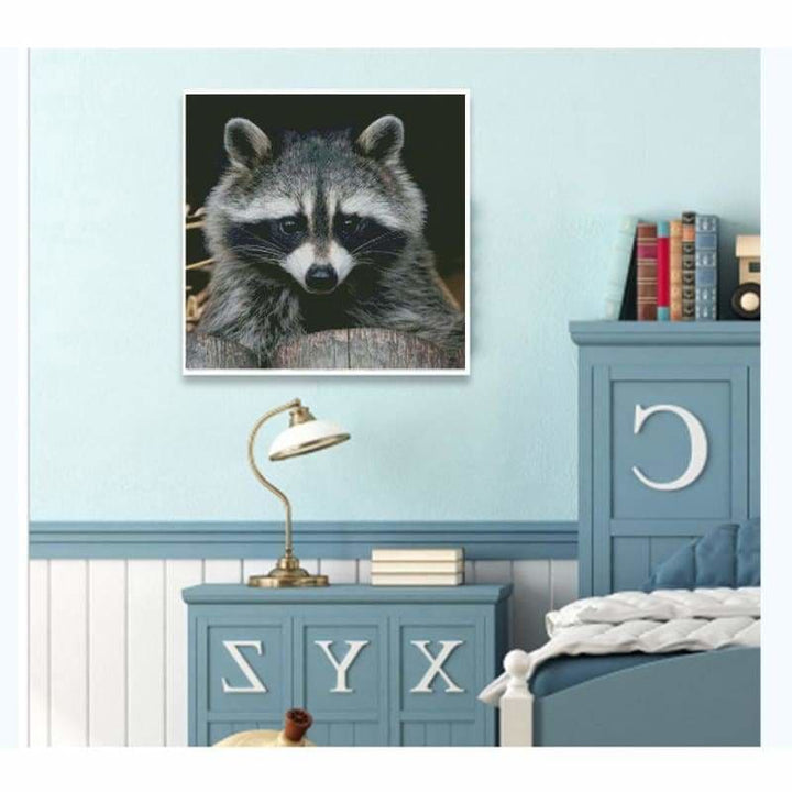 Full Drill - 5D DIY Diamond Painting Kits Cute Raccoon