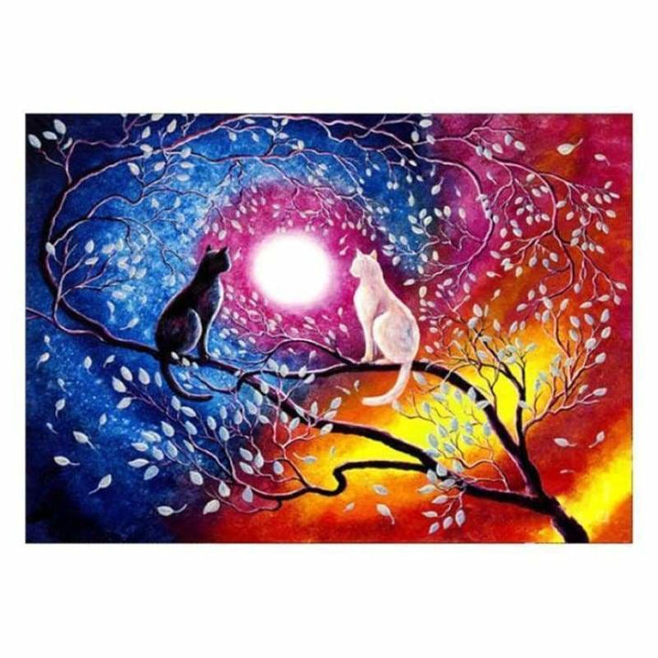 Full Drill - 5D DIY Diamond Painting Kits Dream Night Double